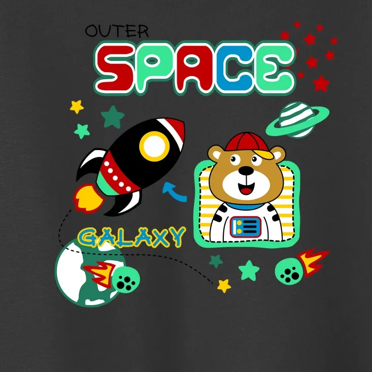 Outer Space Children's Illustration Toddler T-Shirt