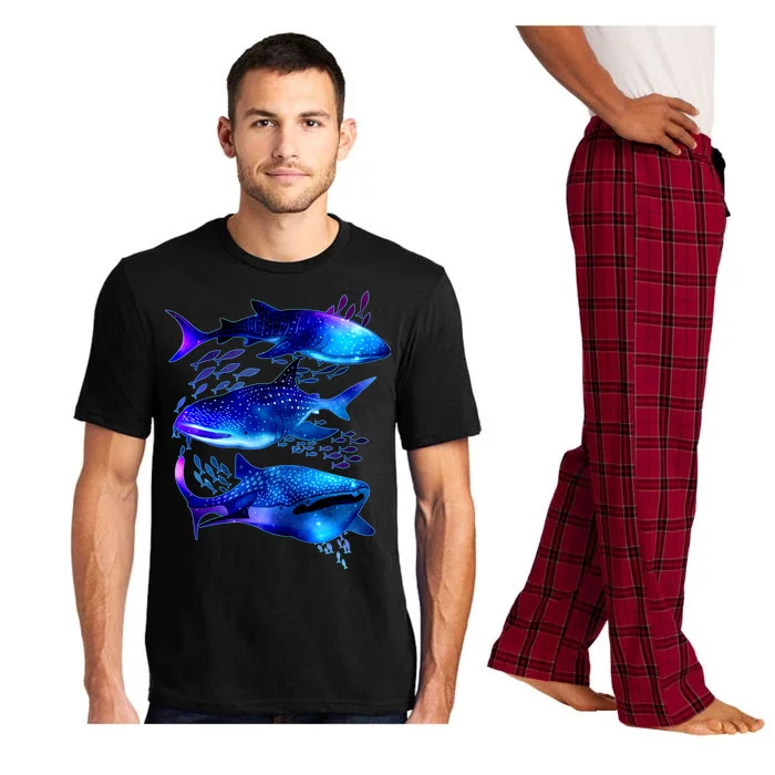 Outer Space Whale Sharks Pajama Set