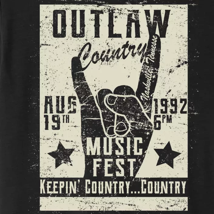 Outlaw Country Music Fest Nashville ChromaSoft Performance T-Shirt