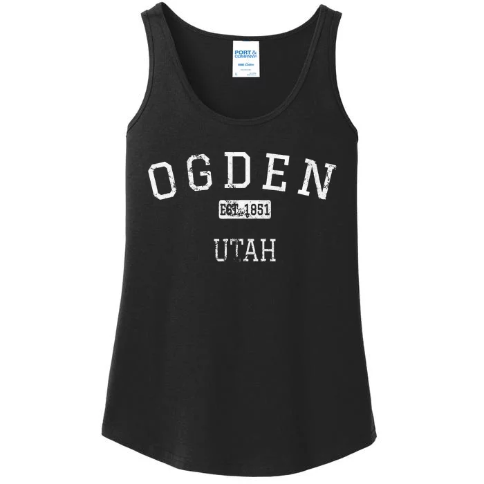 Ogden Utah Ut Vintage Ladies Essential Tank