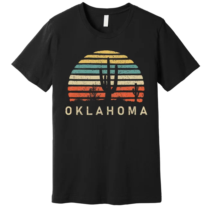 Oklahoma Vintage 1980s Style Desert Premium T-Shirt