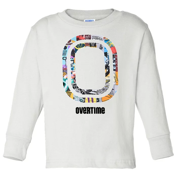 Overtime Vintage 2.0 Toddler Long Sleeve Shirt