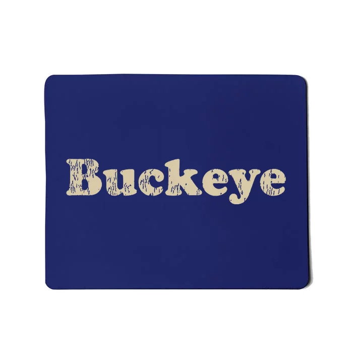 Ohio Vintage 70s Us State Pride Throwback Mousepad