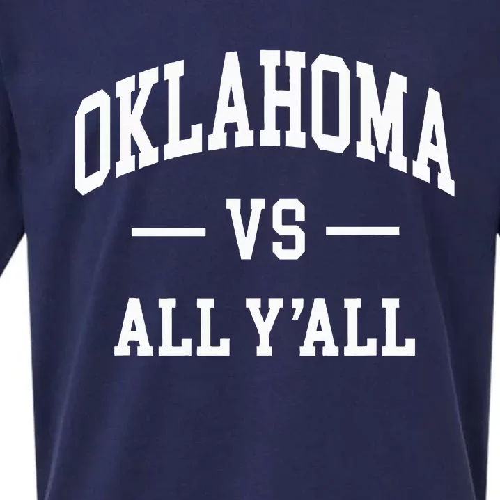 Oklahoma Vs All YAll Sueded Cloud Jersey T-Shirt