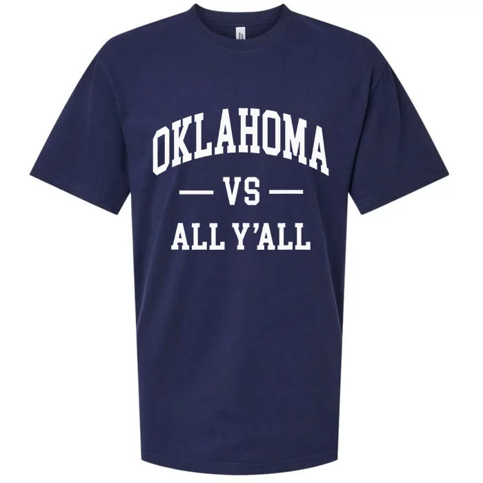 Oklahoma Vs All YAll Sueded Cloud Jersey T-Shirt