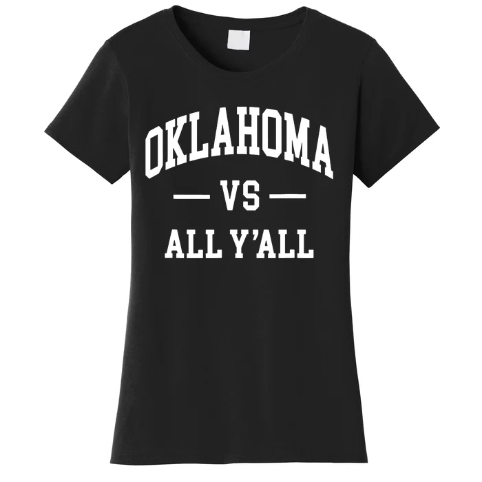 Oklahoma Vs All Yall Throwback Design Classic Women's T-Shirt