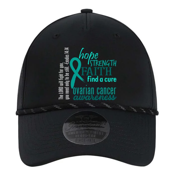 Ovarian Cancer Awareness Hope Faith Love Performance The Dyno Cap