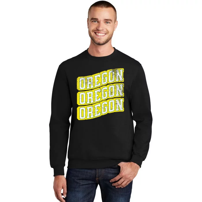 Oregon Vintage City Tall Sweatshirt