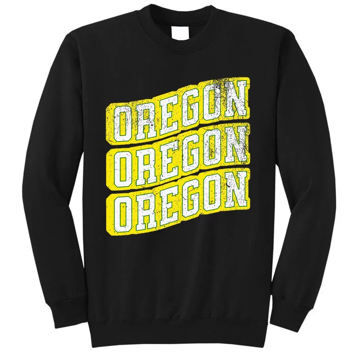 Oregon Vintage City Tall Sweatshirt