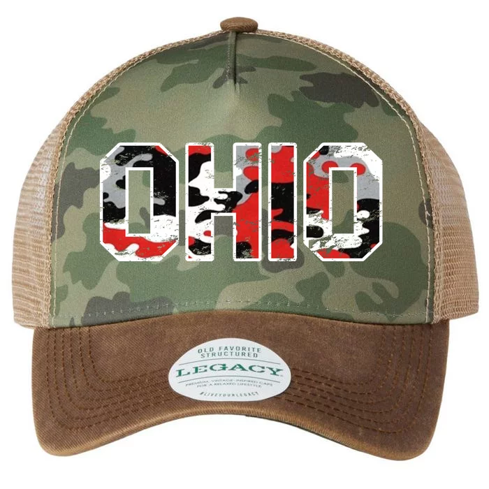 Ohio Vintage Camouflage Legacy Tie Dye Trucker Hat