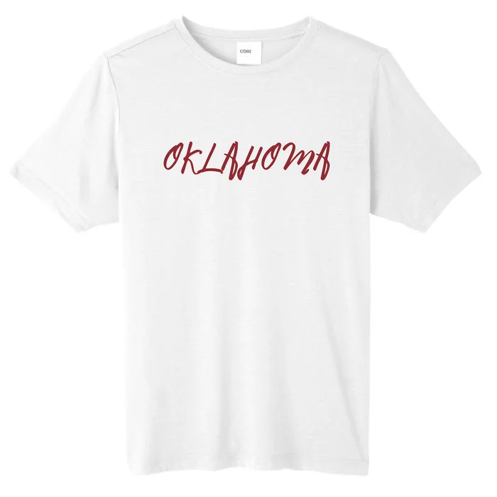 Oklahoma Vintage Cursive College ChromaSoft Performance T-Shirt