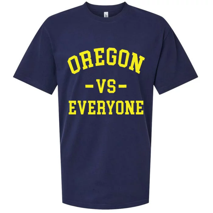 Oregon vs EveryOne Quotes Sueded Cloud Jersey T-Shirt