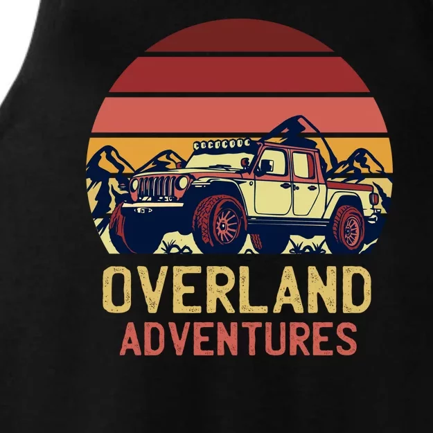 Overland Adventures Ladies Tri-Blend Wicking Tank