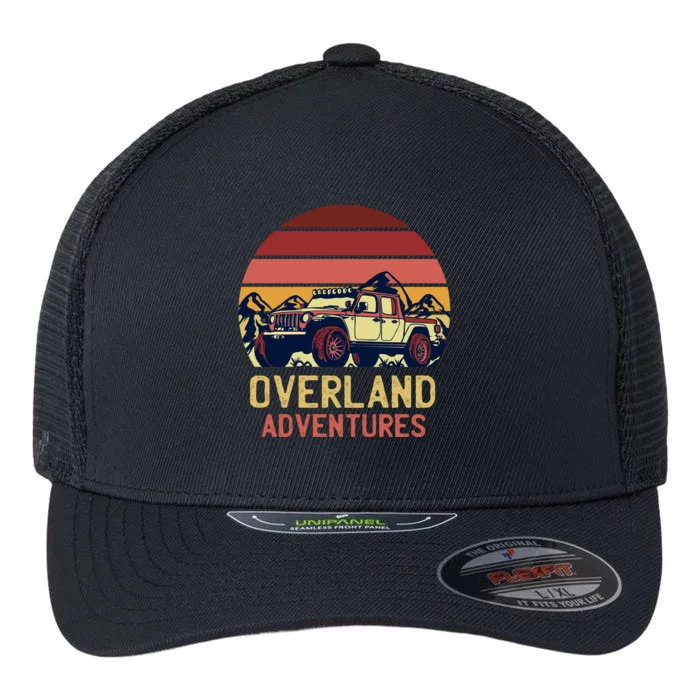 Overland Adventures Flexfit Unipanel Trucker Cap