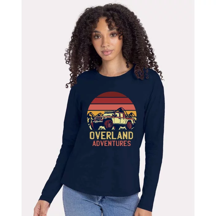 Overland Adventures Womens Cotton Relaxed Long Sleeve T-Shirt