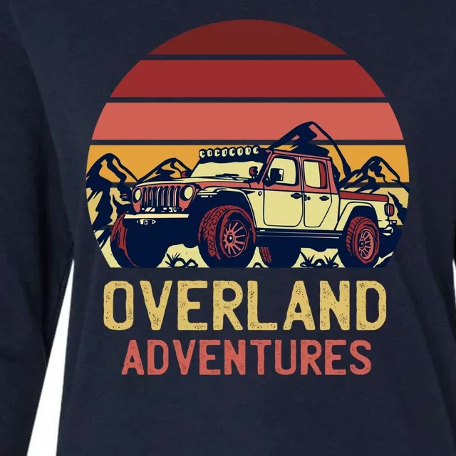 Overland Adventures Womens Cotton Relaxed Long Sleeve T-Shirt