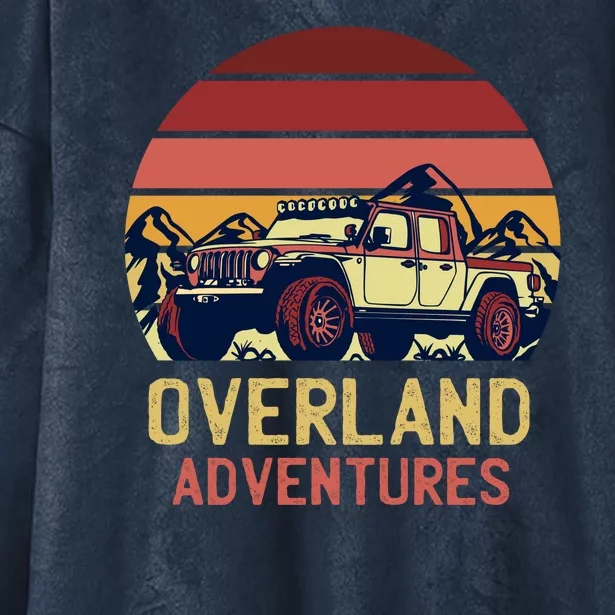 Overland Adventures Hooded Wearable Blanket