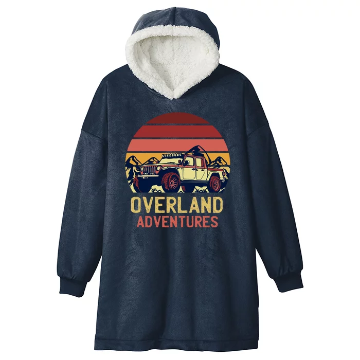 Overland Adventures Hooded Wearable Blanket