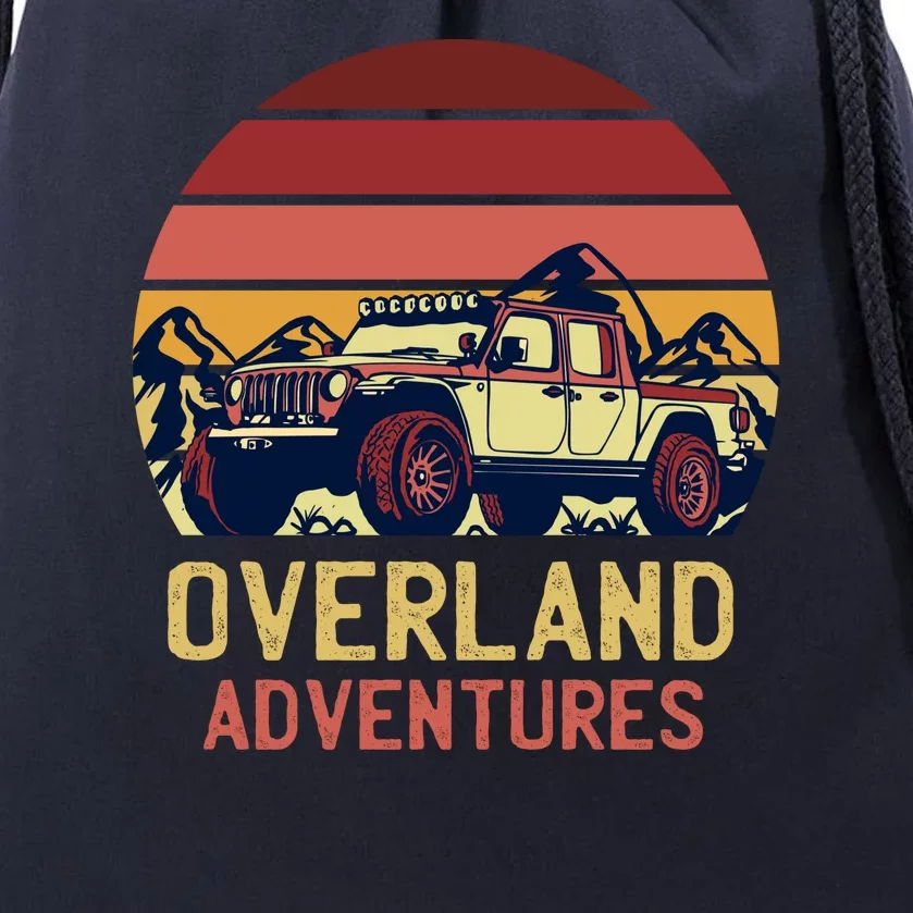 Overland Adventures Drawstring Bag