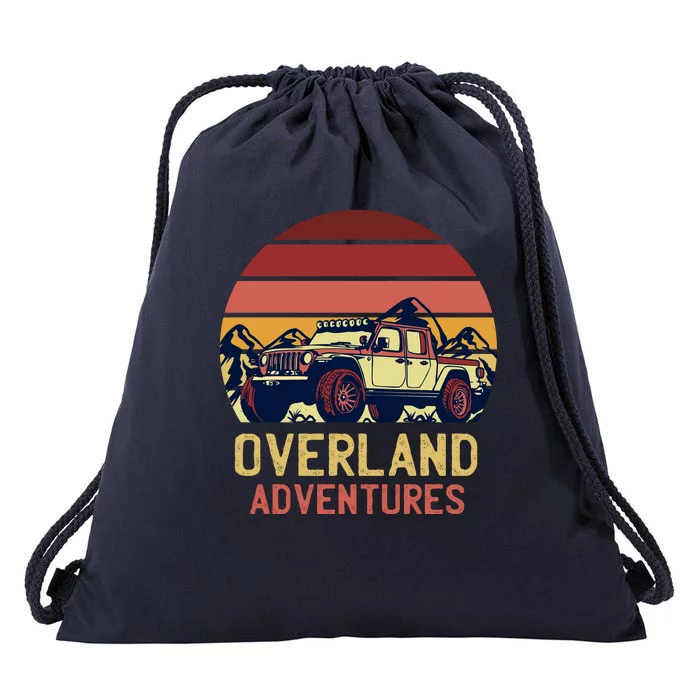 Overland Adventures Drawstring Bag