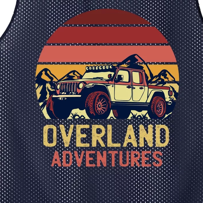 Overland Adventures Mesh Reversible Basketball Jersey Tank