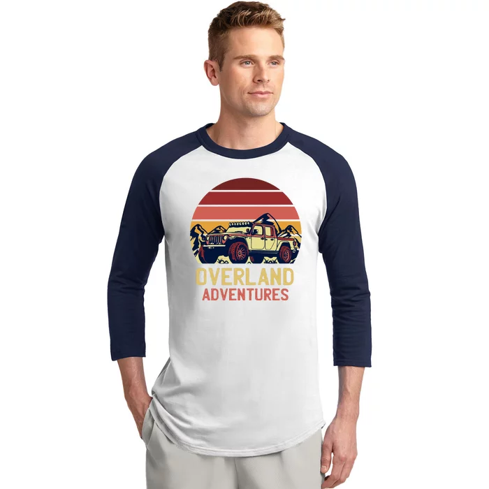 Overland Adventures Baseball Sleeve Shirt