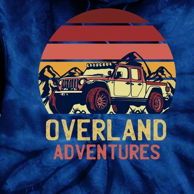 Overland Adventures Tie Dye Hoodie