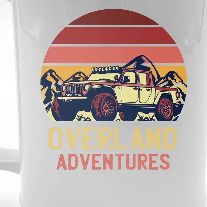 Overland Adventures Front & Back Beer Stein