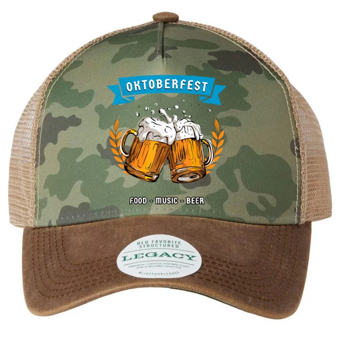 Oktoberfest Vintage German Beer Drinking Legacy Tie Dye Trucker Hat