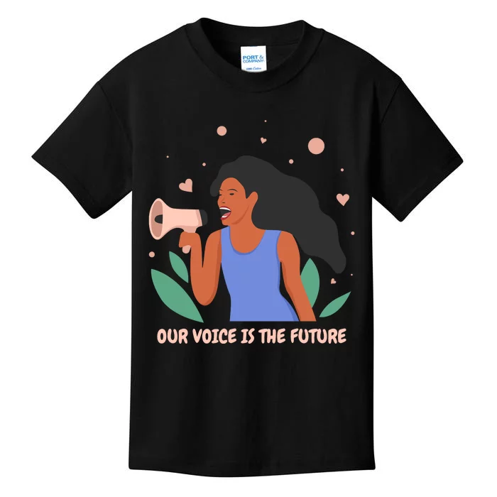 Our Voice Is The Future Kids T-Shirt