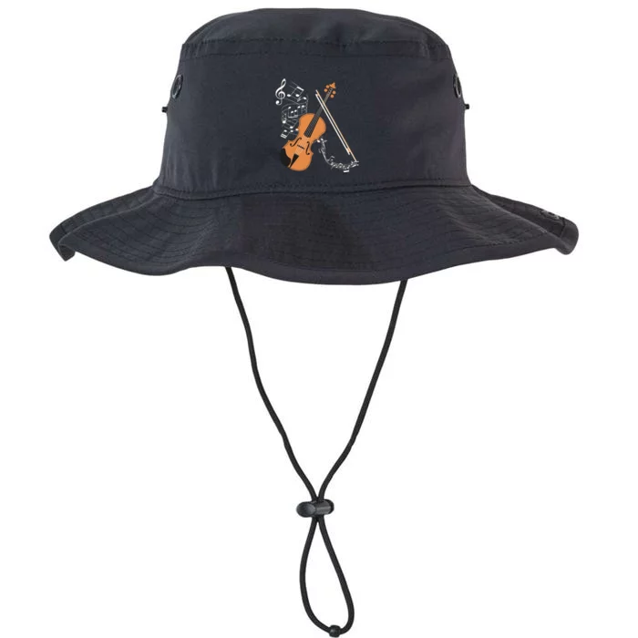 Orchestra Violin Player Gift Musical Instrument Violin Legacy Cool Fit Booney Bucket Hat