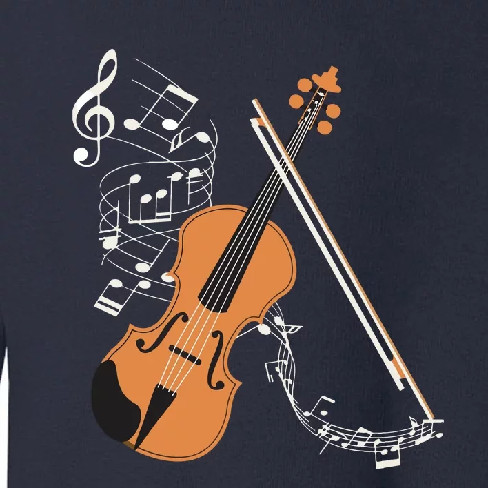 Orchestra Violin Player Gift Musical Instrument Violin Toddler Sweatshirt