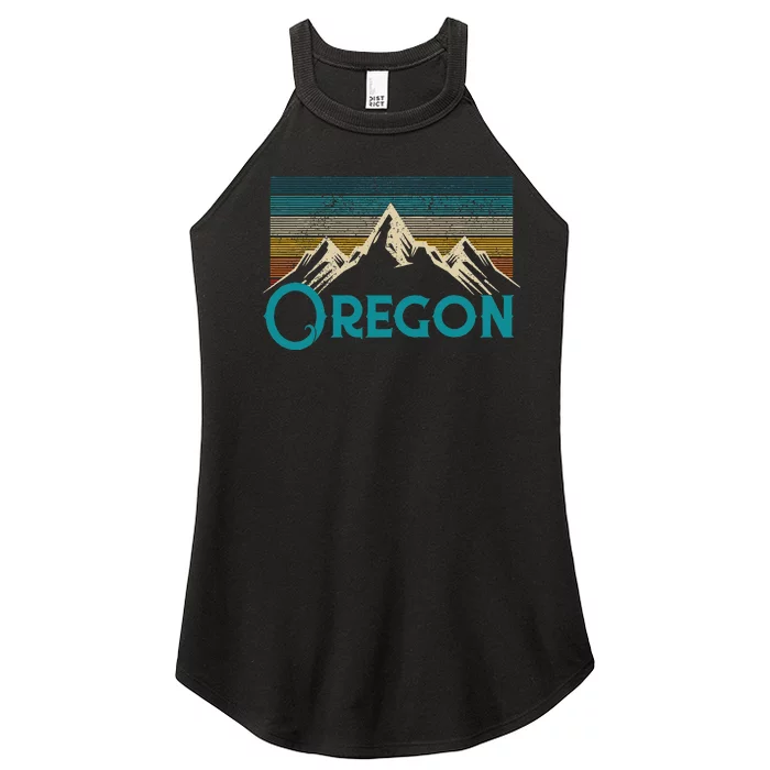 Oregon Vintage Souvenir Women’s Perfect Tri Rocker Tank