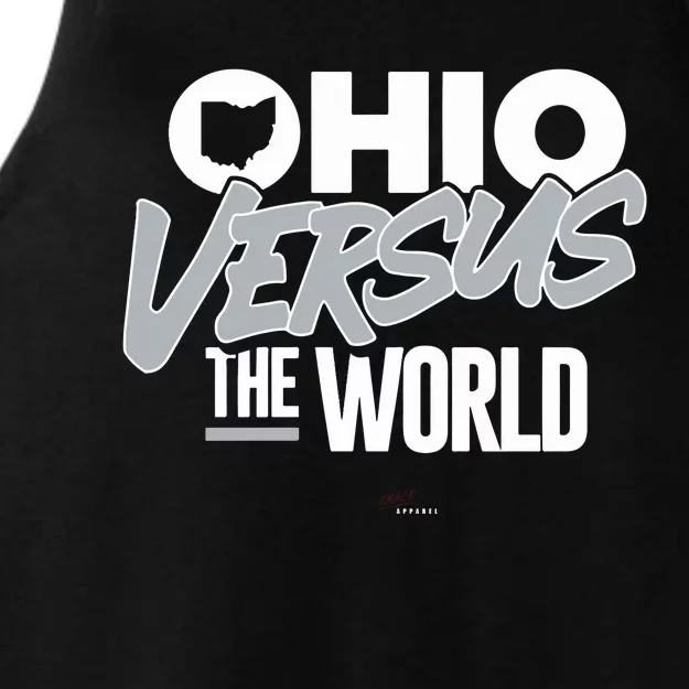 Ohio Versus The World Ladies Tri-Blend Wicking Tank