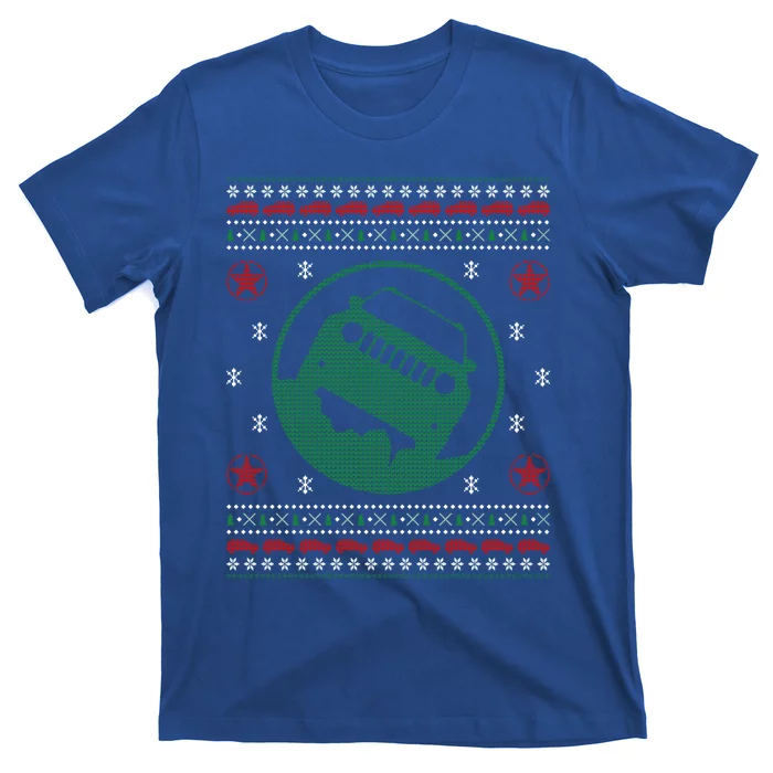 Offroad Vehicle Ugly Christmas Sweater Outdoor Gift T-Shirt