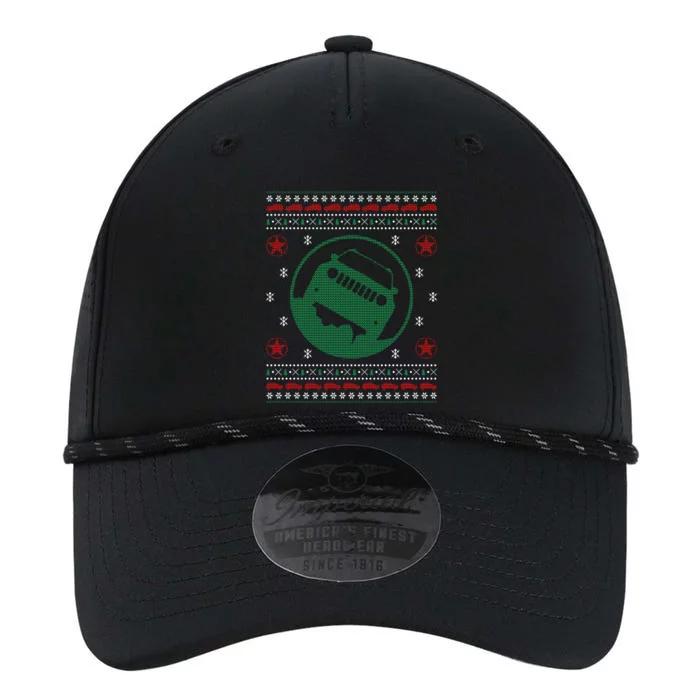 Offroad Vehicle Ugly Christmas Sweater Outdoor Performance The Dyno Cap