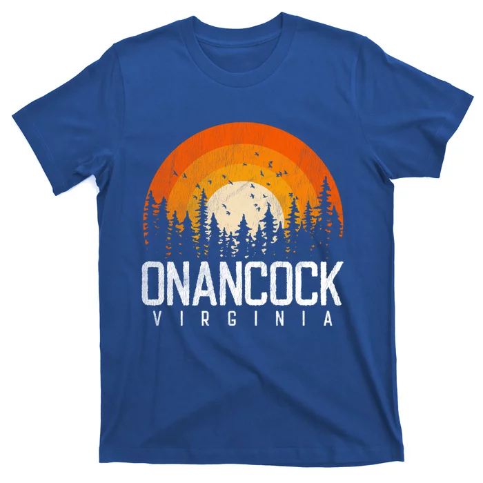 Onancock Virginia Va Gift Vintage 70s 80s 90s Retro Gift T-Shirt