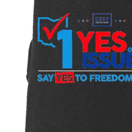 Ohio Vote YES in November on Issue 1 Doggie 3-End Fleece Hoodie