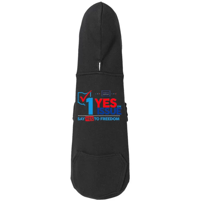 Ohio Vote YES in November on Issue 1 Doggie 3-End Fleece Hoodie