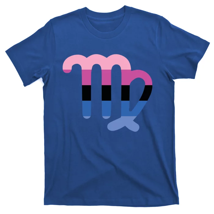 Omnisexual Virgo Zodiac Sign Omnisexual Pride Flag Funny Gift T-Shirt