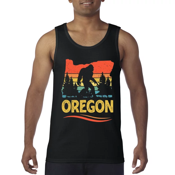 Oregon with a Bigfoot Tank Top