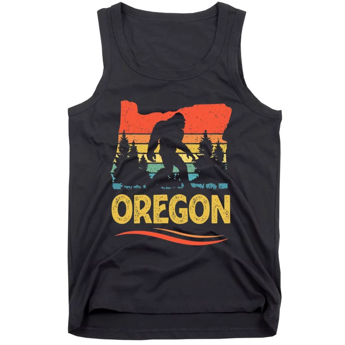 Oregon with a Bigfoot Tank Top