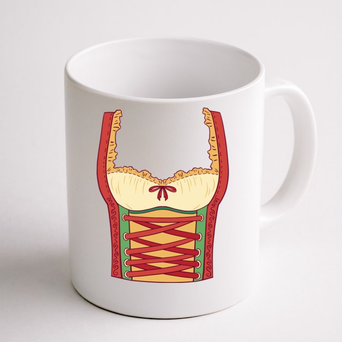 Oktoberfest Woman Costume Front & Back Coffee Mug