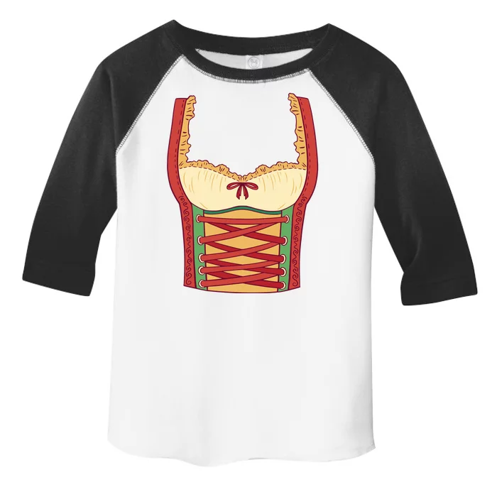 Oktoberfest Woman Costume Toddler Fine Jersey T-Shirt