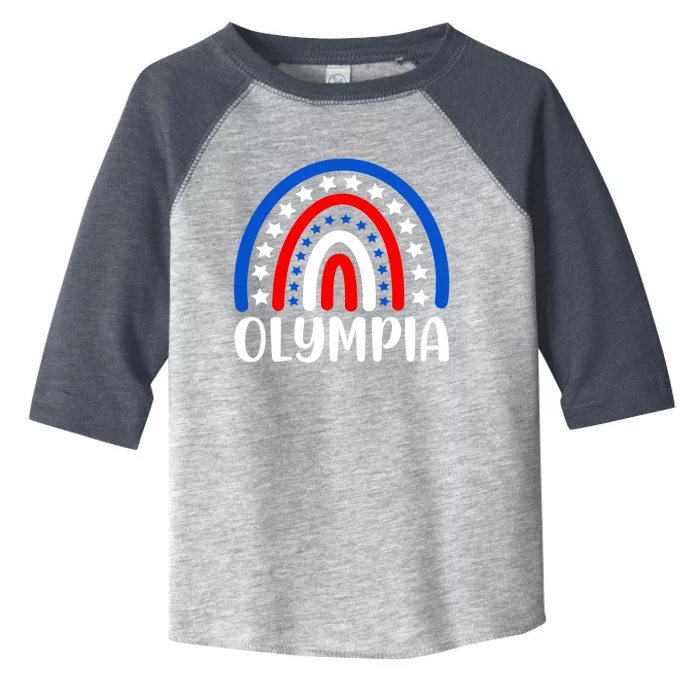 Olympia Washington Cute Gift I Love Olympia Usa Gift Toddler Fine Jersey T-Shirt