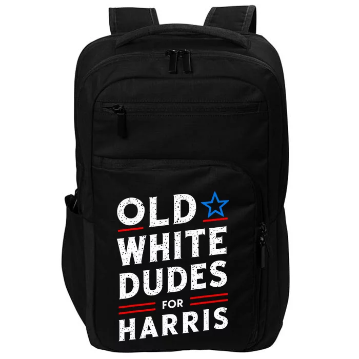 Old White Dudes For Harris Kamala 2024 Impact Tech Backpack