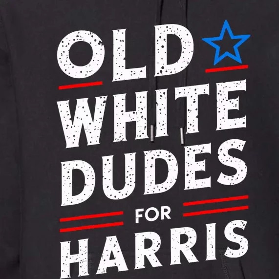 Old White Dudes For Harris Kamala 2024 Premium Hoodie