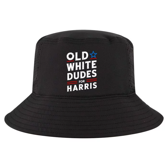 Old White Dudes For Harris Kamala 2024 Cool Comfort Performance Bucket Hat