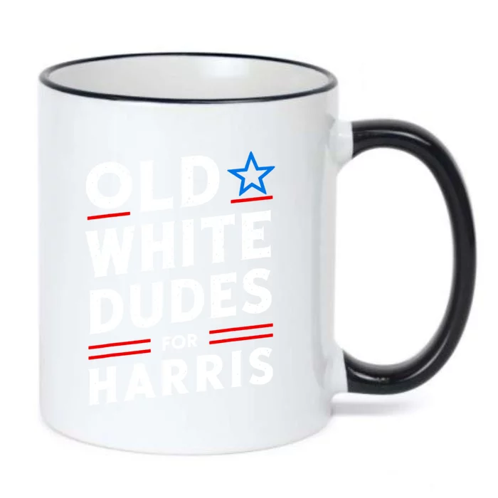 Old White Dudes For Harris Kamala 2024 Black Color Changing Mug