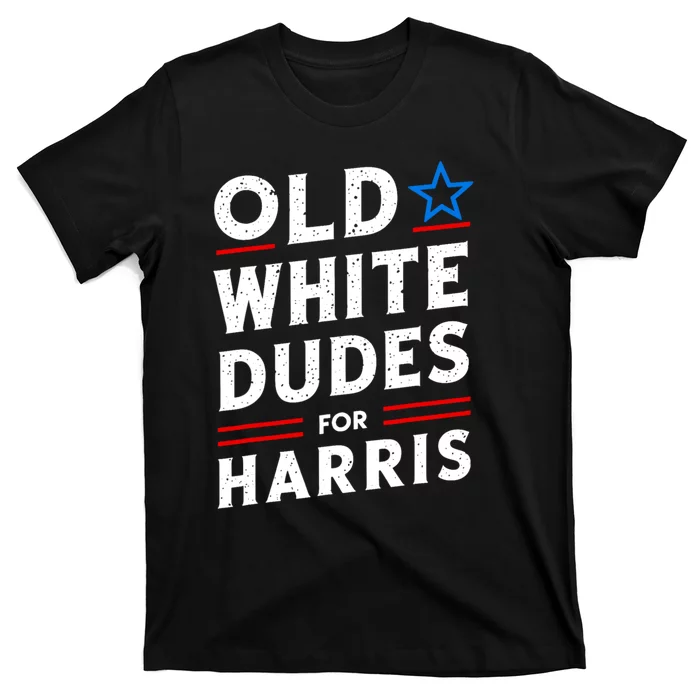 Old White Dudes For Harris Kamala 2024 T-Shirt